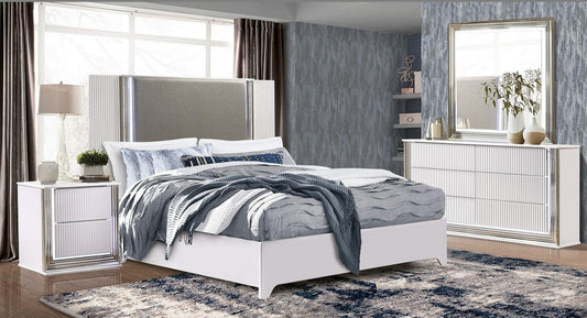 Aspen White 4PC Bedroom Set