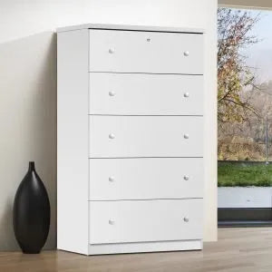 5 Draw Knob Dresser