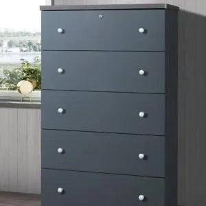 5 Draw Knob Dresser