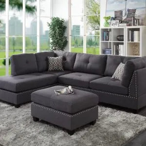 2PC Sectional W/ Ottoman