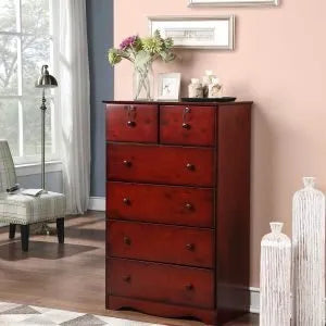 5 Draw Dresser W/ 2 Mini Draw