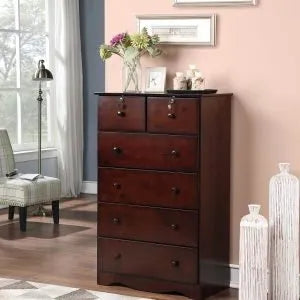 5 Draw Dresser W/ 2 Mini Draw