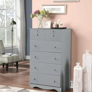 5 Draw Dresser W/ 2 Mini Draw