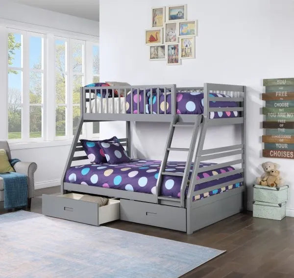 Double Bunk Bed W/ Draws