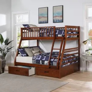 Double Bunk Bed W/ Draws