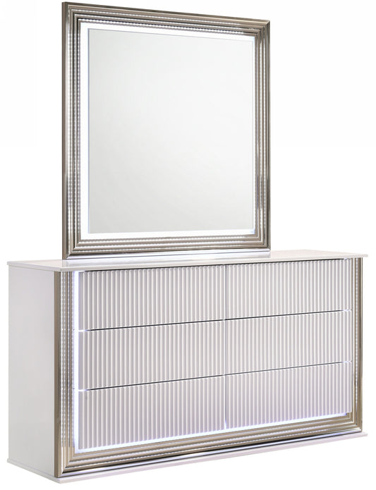 Aspen Long Dresser W/ LED &Mirror