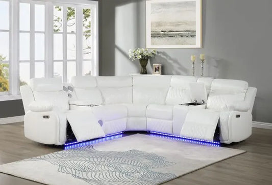 Motion LED Sectional W/ Bluetooth Speaker