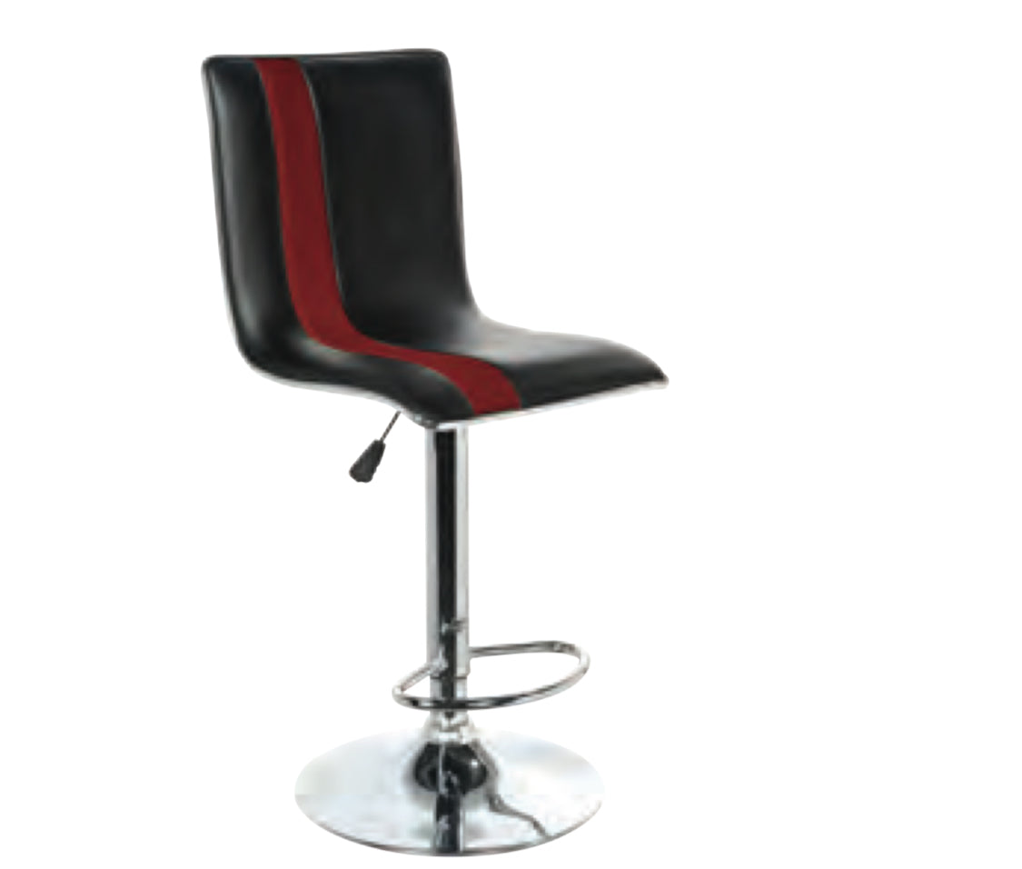 Black & Red Bar Stool