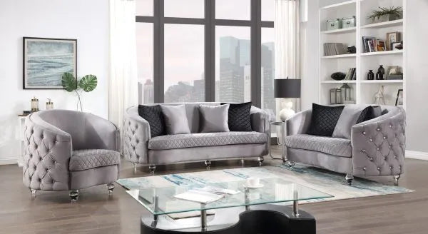 Elegant Love Seat & Sofa