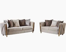 Chanelle Love Seat & Sofa