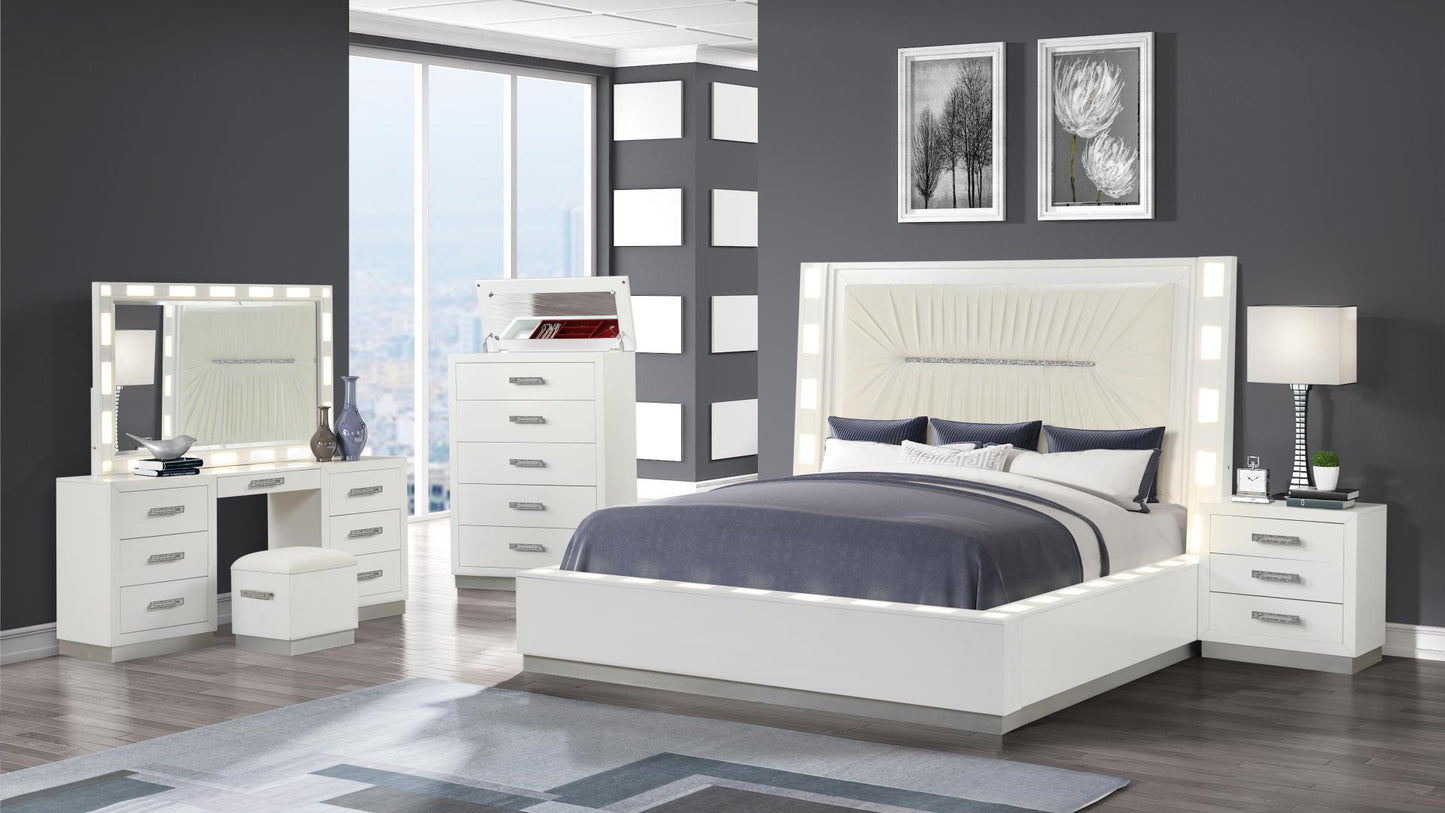 Coco Bedroom Set -Vanity Set Optional