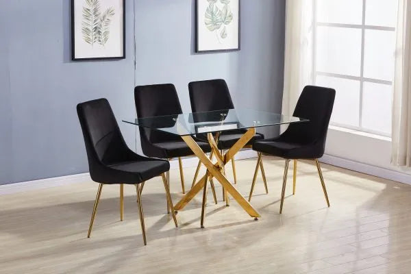 Glass Rectangle Dining Table