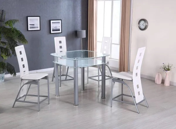 High Top Glass Dining Table