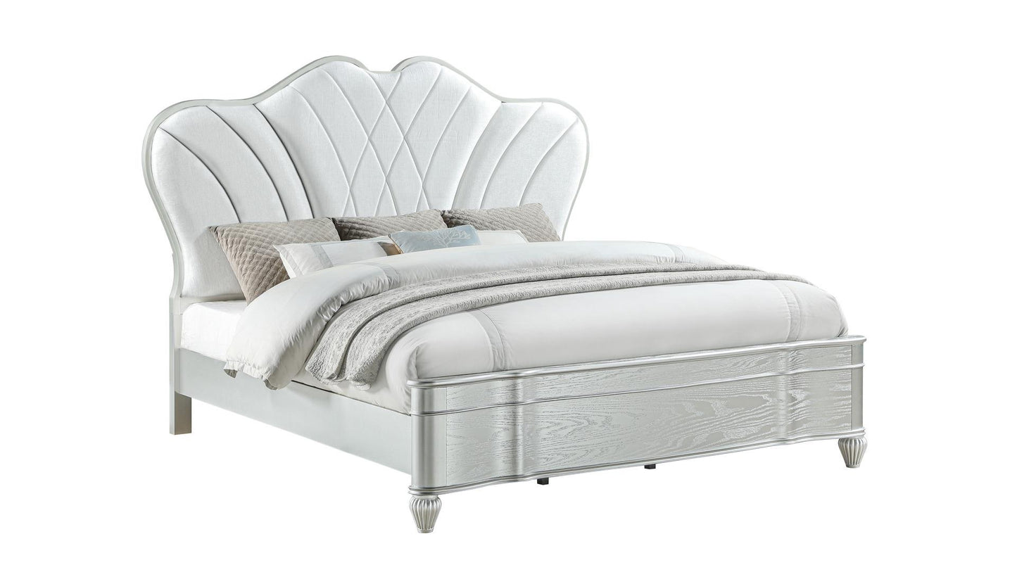 Eros Silver Bedroom Set