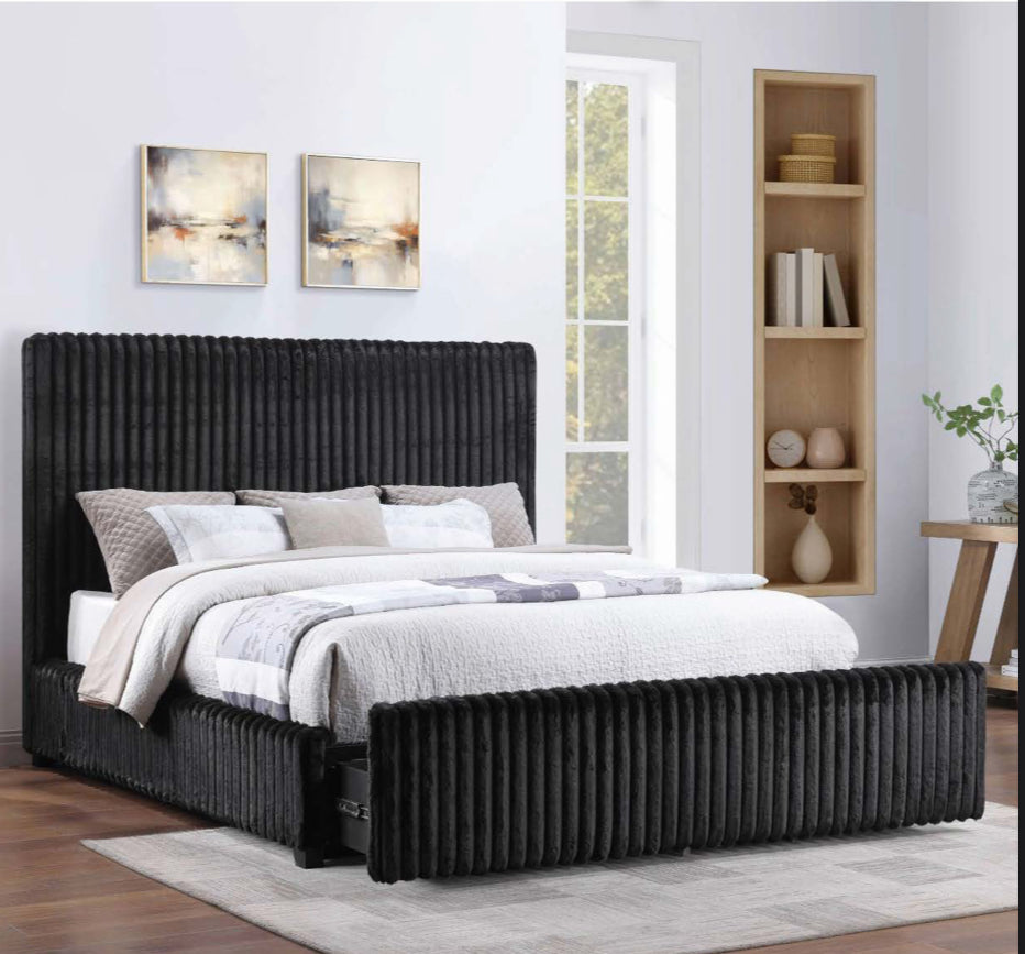 Short Upholstered Bed