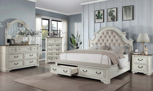 Cream Bedroom Set