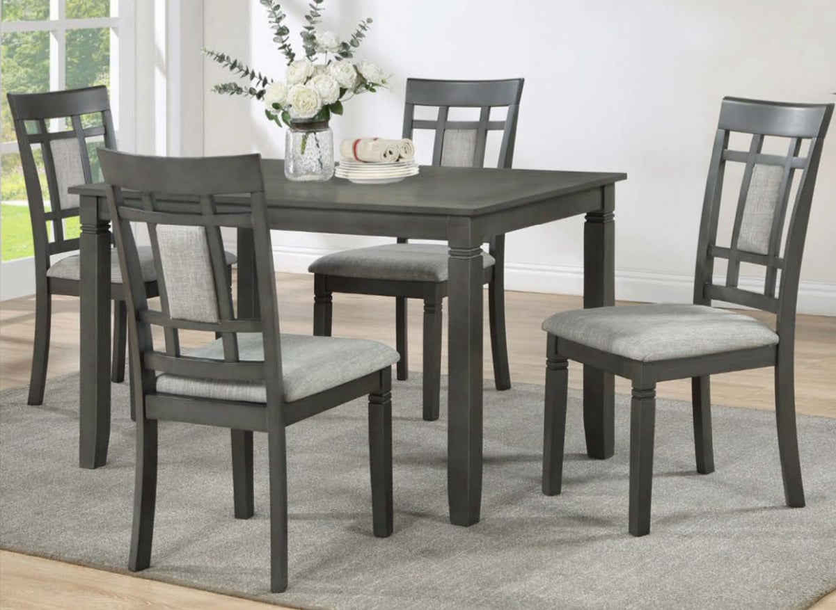 Gray 4pc Dining Room Set