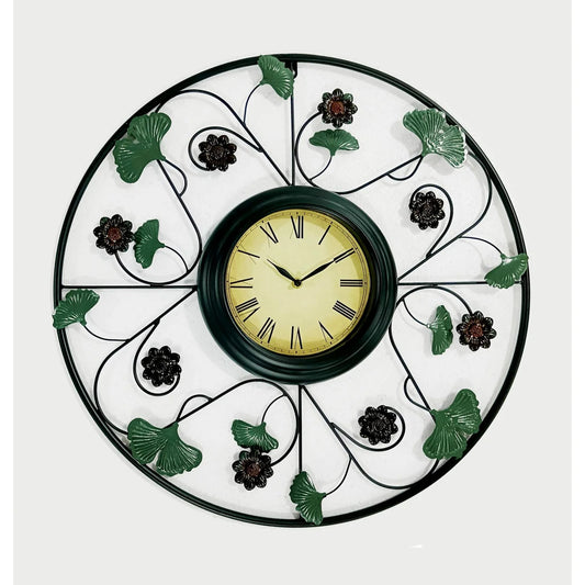 Flower Wall Clock