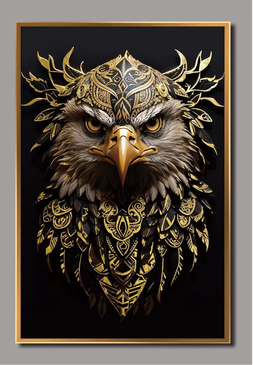 Majestic Ornate Eagle Wall Art