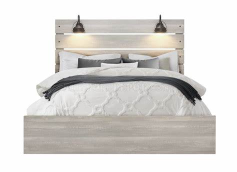 Linwood Bedframe W/ Headboard Lamps