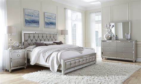 Riley 5PC Silver Bedroom Set