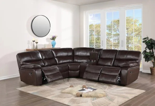 Standard Spacious Reclining Sectional