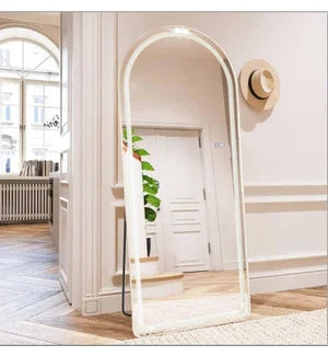 Floor Standup Round Mirror