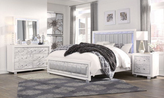 Santorini 5pc Bedroom Set W/ LED