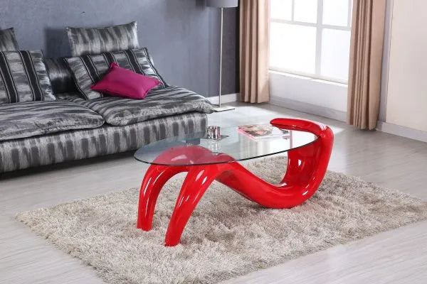 Contemporary Glass Coffee Table