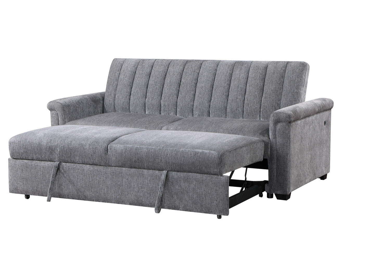 Gray Chase Pull Out Sofa