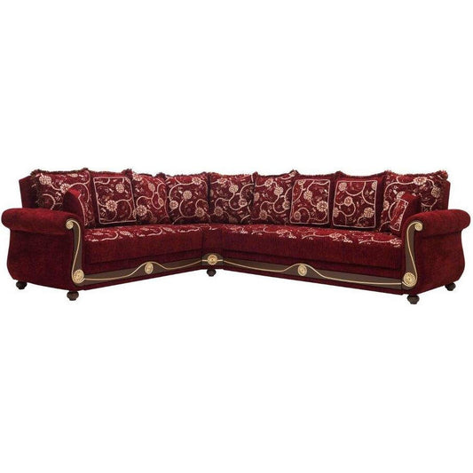 Americana Chenille Sectional