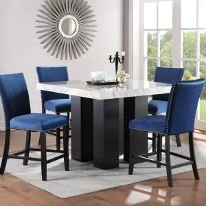 Faux Marble Dining Room Set