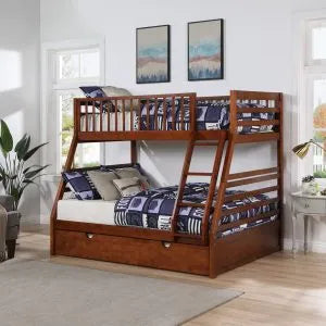 Triple Bunk Bed W/ Trundle