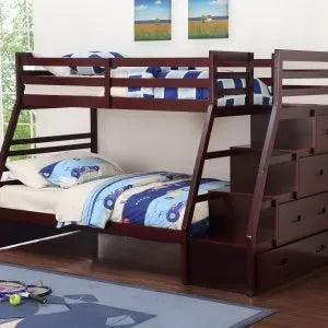 Double Bunk Bed W/ Staircase