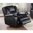 Reclining PU Black Chair