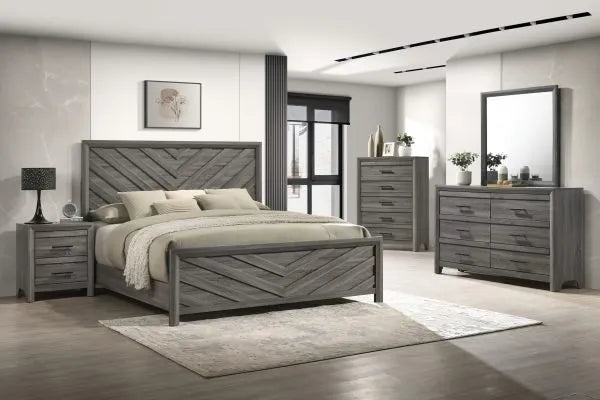 5PC Bedroom Set W/O Chest Dresser