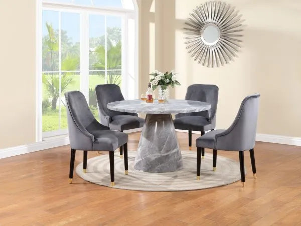 Elegant Round Table Dining Room Set