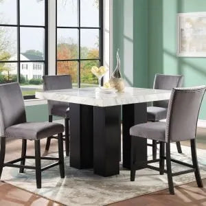 Faux Marble Dining Room Set