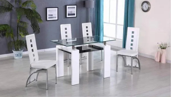 Tempered Glass Dining Table