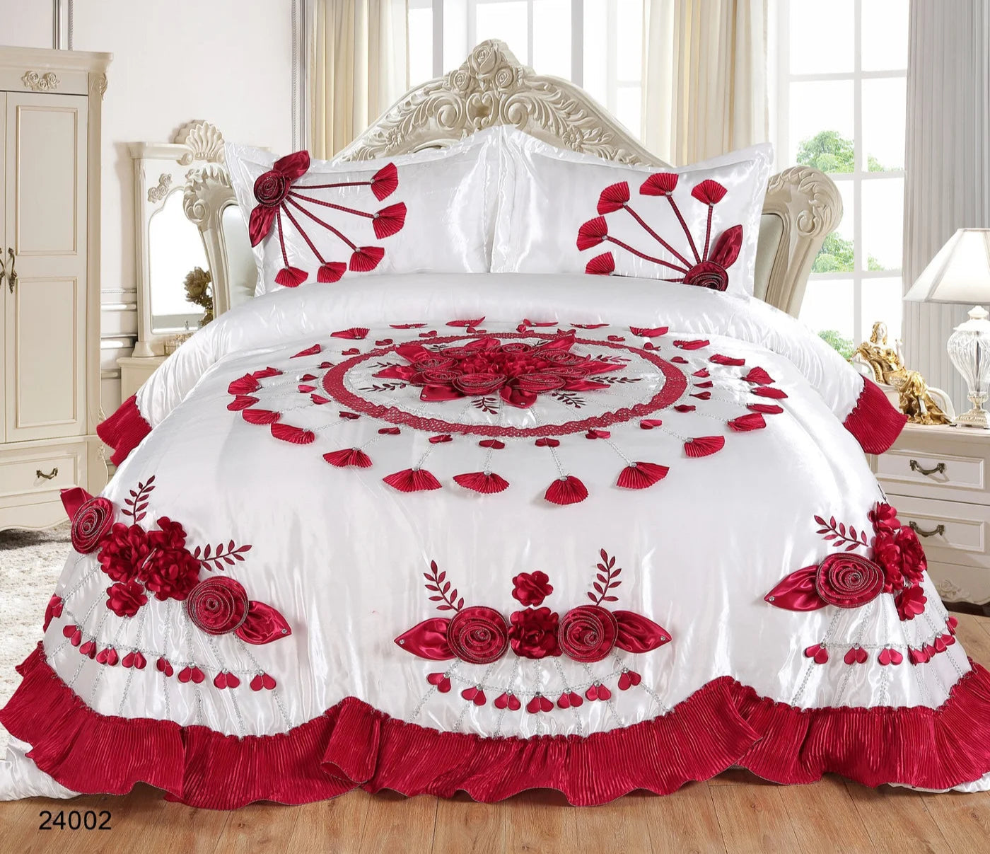 King Wedding 5pc Comforter Set