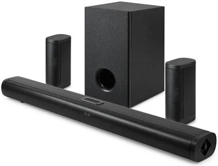 XSurround Bluetooth Entertainment W/ Wireless Rechargeable Rear Satellites & Subwoofer