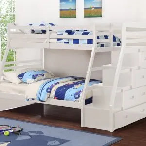 Double Bunk Bed W/ Staircase