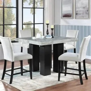 Faux Marble Dining Room Set