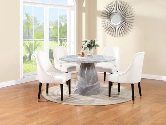 Elegant Round Table Dining Room Set