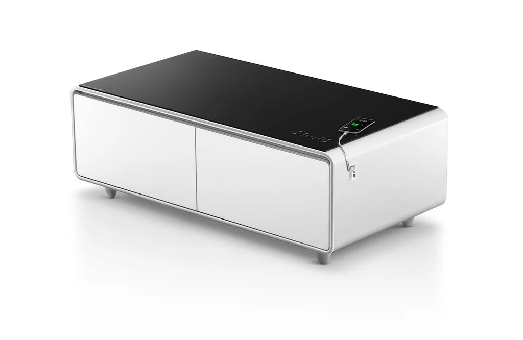 Smart Refrigerated Coffee Table W/ Bluetooth